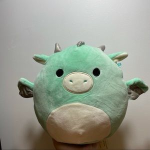 TRADED 8" Drew the dragon Squishmallow